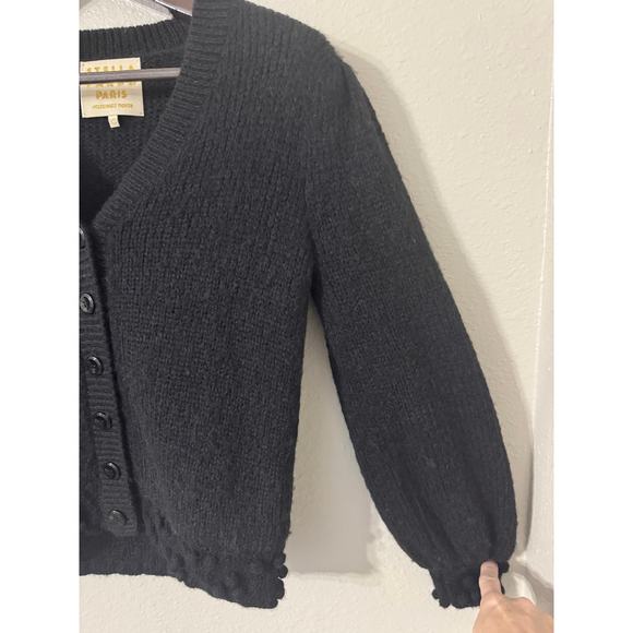 Stella Pardo Cardigan in Black - Picture 2 of 7